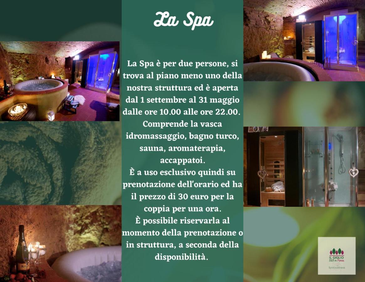 Il Giglio B&B П'єнца Екстер'єр фото